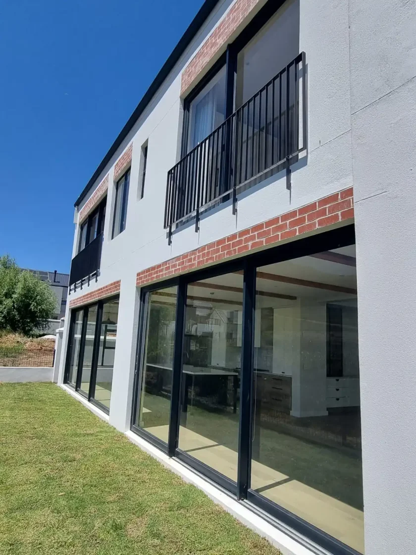 steel and glass mild steel balustrades staircases  008