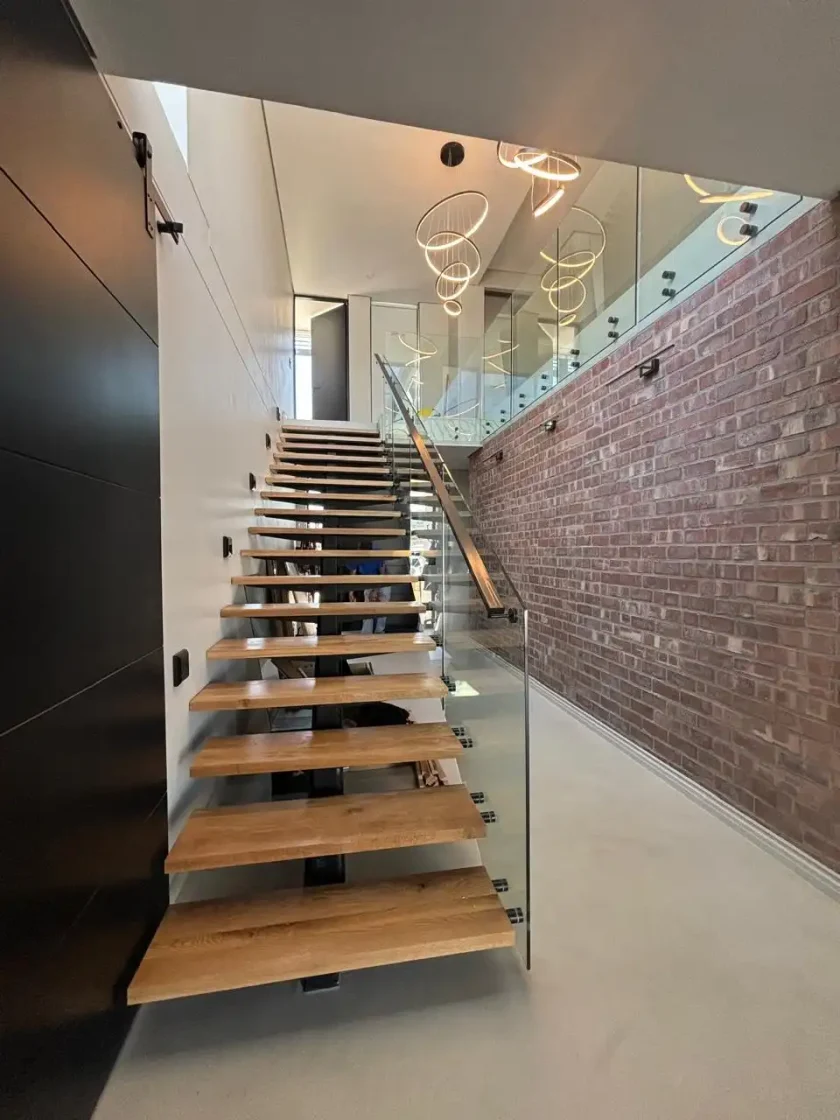 steel and glass mild steel balustrades staircases  010